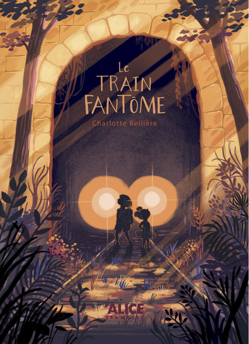 Couverture du roman deuzio le train fantome